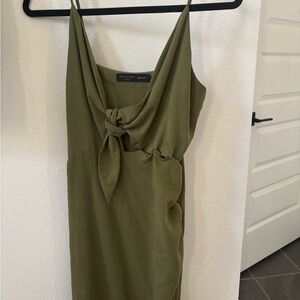 Olive Green House of Harlow Dress